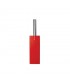 Shots Ouch! Whips and Paddles Leather Rojo