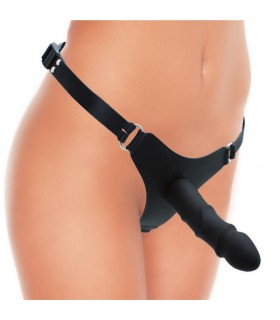 Rimba Latex Play Arnés Con Dildo 14 cm
