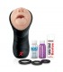 PDX Elite Masturbador Vibrador Deep Throat