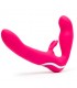 Vibrador Doble sin Arnés On Rabbit USB Rosa