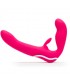 Vibrador Doble sin Arnés On Rabbit USB Rosa