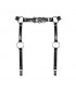 Leather Look Bondage Suspender Belt OS