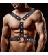 Fabrio Arnés Masculino para Bondage Cuero Vegano