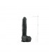 Dildo Realista Negro 29.5 cm