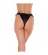 Rimba Amorable Braguitas Abiertas Color Negro Talla Única