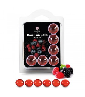 Brazilian Balls Set 6  Frutas del Bosque