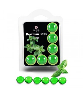 Brazilian Balls Set 6  Menta