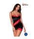 ODINA Chemise Negro/Rojo