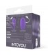 Huevo Vibrador Control Remoto Odise USB Silicona Purpura