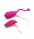 Huevo Vibrador Control Remoto Odise USB Silicona Rosa