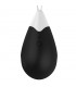 Huevo Vibrador Control Remoto USB Silicona Negro
