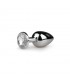 Plug Anal con Cristal Transparente No. 1