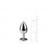 Plug Anal con Cristal Transparente No. 1