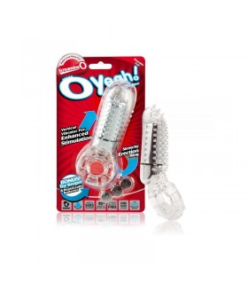 Anillo Vibrador O Yeah Vertical Transparente