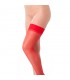 Rimba Amorable Medias Liga Lisa Color Rojo Talla Única