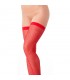 Rimba Amorable Medias Rejilla Color Rojo Talla Única