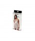 Rimba Amorable Mini Vestido y Tanga Color Blanco Talla Única