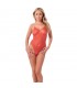 Rimba Amorable Body con Tirantes Finos Color Rojo Talla Únic