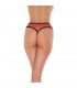 Rimba Amorable Tanga Abierto Color Rojo Talla Única