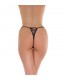 Rimba Amorable Mini Tanga Color Negro Talla Única