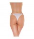 Rimba Amorable Tanga Abierto Color Blanco One Size