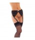Rimba Amorable Liguero de Cadera y Medias Color Negro Talla 