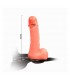 Arnés con Dildo y Testículos Natural 18,3 cm