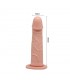Baile Arnés con Dildo Vibrador Natural 15 cm