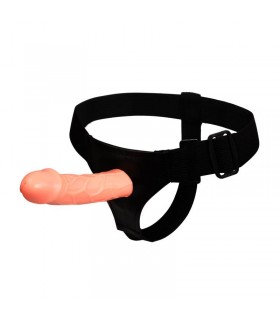 Arnés con Dildo Hueco 16 cm