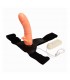 Baile Arnés con Dildo y Control Remoto 18 cm