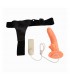 Baile Arnés con Dildo y Control Remoto 18 cm