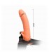 Baile Arnés con Dildo y Control Remoto 18 cm