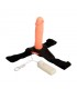 Arnés con Dildo Hueco Jessica 18 cm