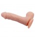Dildo Johnson con Ventosa Color Natural 22.2 cm