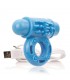 Charged Anillo Vibrador Owow - Azul