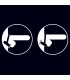 My Secret  Bullet and Ring for Him - Gris