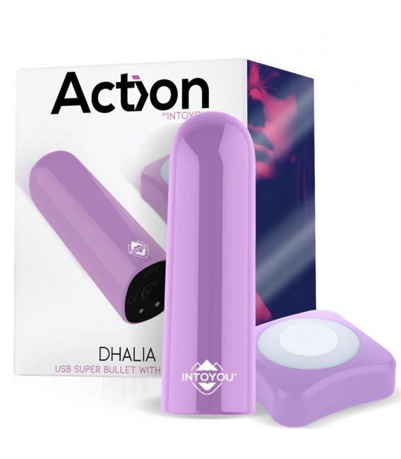 Dhalia Súper Bala Vibradora Control Remoto Alta Potencia USB Dhalia Súper Bala Vibradora Control Remoto Alta Potencia USB