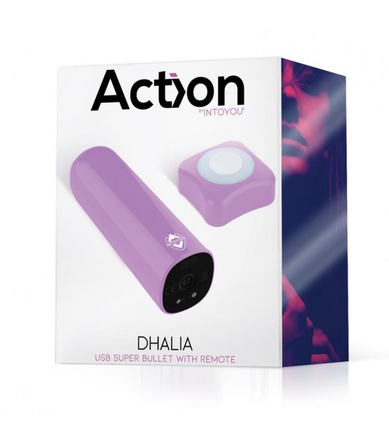 Dhalia Súper Bala Vibradora Control Remoto Alta Potencia USB Dhalia Súper Bala Vibradora Control Remoto Alta Potencia USB