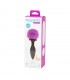 Plug Anal con Vibración y Control Remoto Doble Base Púrpura 