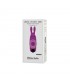 Bala Vibradora Lastic Pocket Purpura Silicona 8.5 x 2.3 cm
