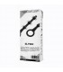 Elmer Plug Anal con Aro de Fácil Extracción Silicona Negro