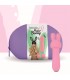 Mister Bunny Vibrador con 2 Accesorios de Silicona Rosa