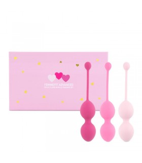 Femmefit Set 3 Bolas Ejercicios Avanzados de Suelo Pélvico