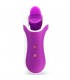 Clitella Estimulador Sexo Oral con Accesorios Púrpura