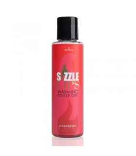 Sizzle Lips Gel Besable Efecto Calor Sabor Fresa 125 ml