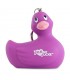 I Rub My Duckie Llavero Sin Vibración Púrpura