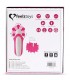 Clitella Estimulador Sexo Oral con Accesorios Rosa