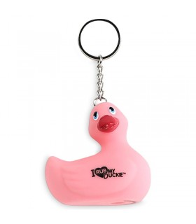 I Rub My Duckie Llavero Sin Vibración Rosa