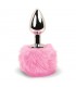 Bunny Tail Plug Anal con Cola Rosa