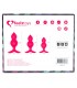 Bibi Twin Set de 3 Plugs Anales Rosa